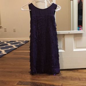Us angels purple frilly dress